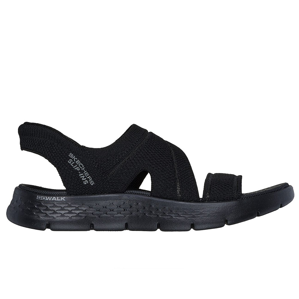 Sandalias Mujer Skechers Slip-ins Go Walk Flex Sandal Enticing Negro
