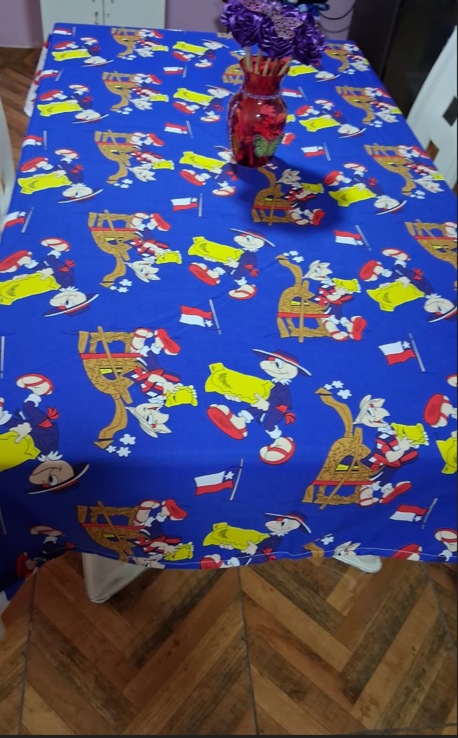 Manteles de Condorito 😉 dale un estilo a tu mesa este 18!! 🦜