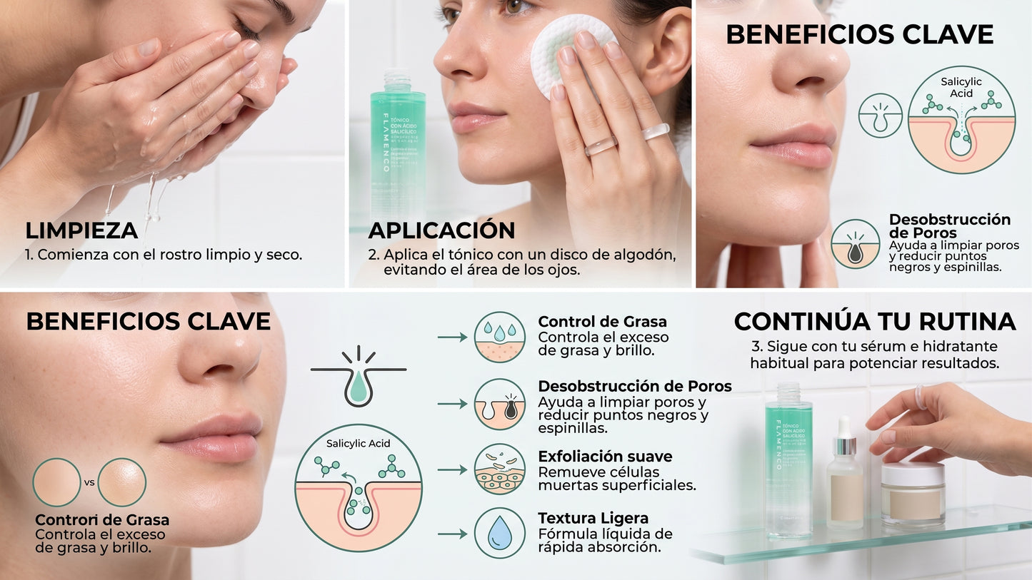 Tónico con Ácido Salicílico