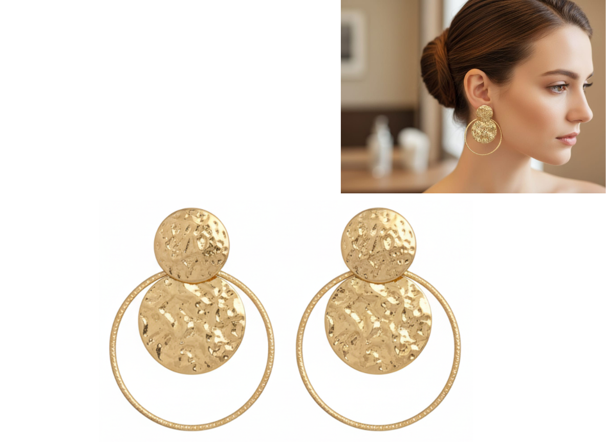 ✨Aros Colgantes ¡Recibe GRATIS su Estuche de Regalo!✨