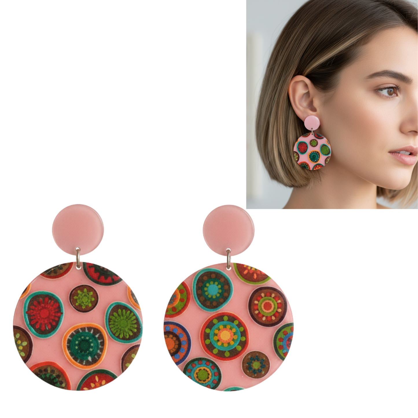 💓Aros Emoji Pop ¡Recibe GRATIS su Estuche de Regalo!😍