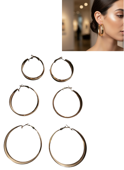 ✨Set de Aros Triple Impacto ¡Recibe GRATIS su Estuche de Regalo!✨