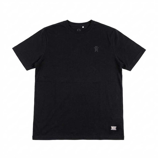 Polera Hombre Grizzly Griptape Embroidered OG Bear All Negro