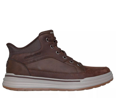 Zapatillas Hombre Skechers Slip-Ins Sterling Caña Alta Marrón 211233-BRN