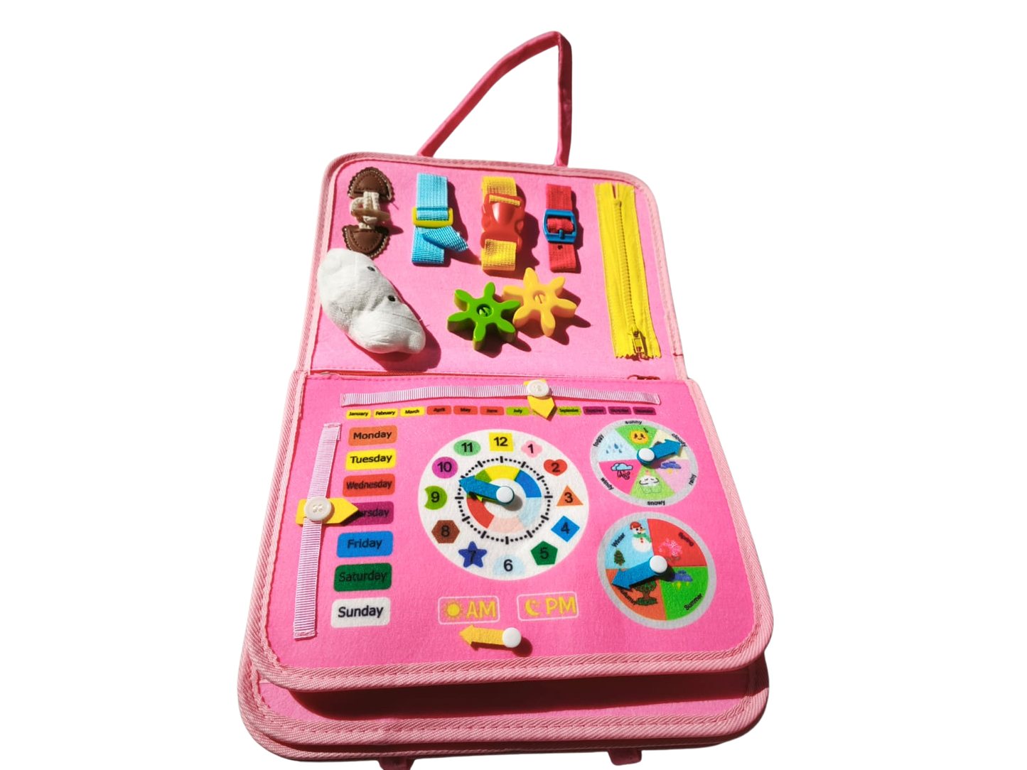 Maleta Sensorial Montessori Niña 🧸🎀💝