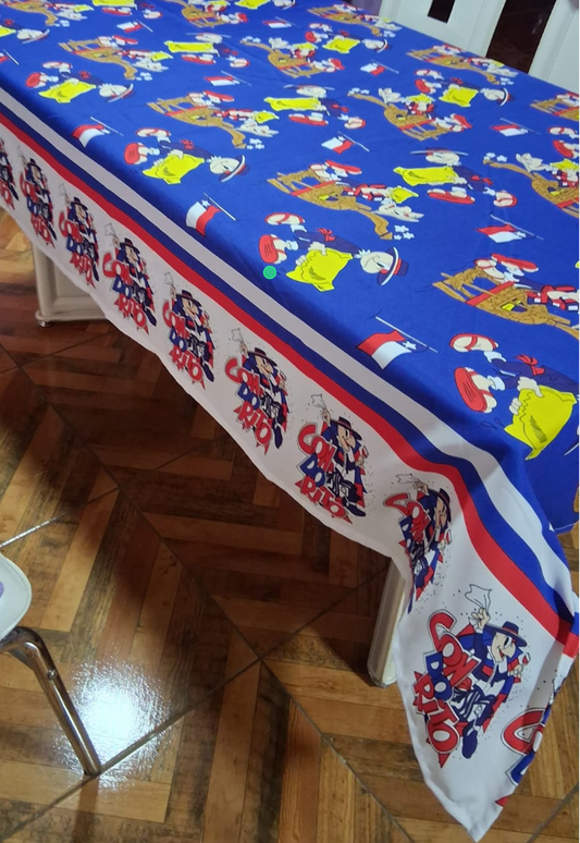 Manteles de Condorito 😉 dale un estilo a tu mesa este 18!! 🦜