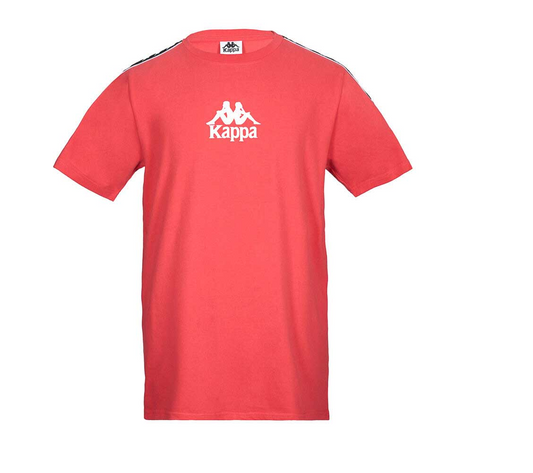 Polera Hombre Kappa Rojo Deportiva Casual