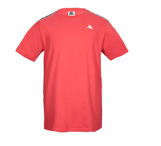 Polera Hombre Kappa Rojo Deportiva Urbana