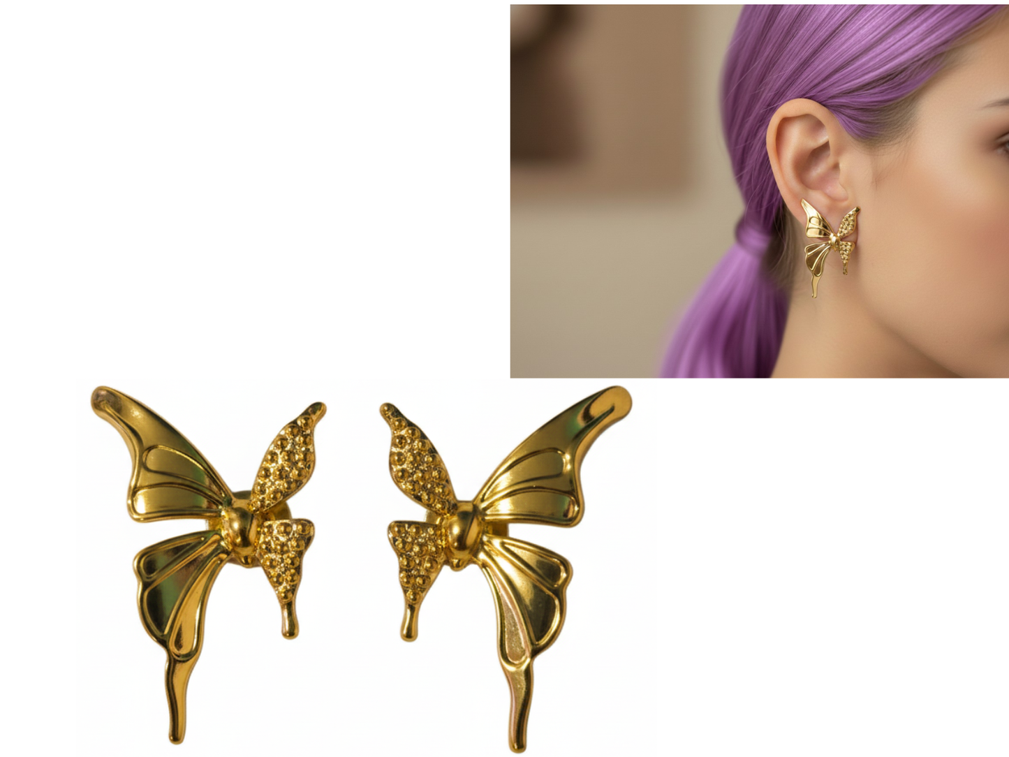💖 Aros Mariposa