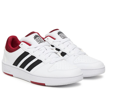 Zapatillas Adidas Hoops Classic Blanco Rojo