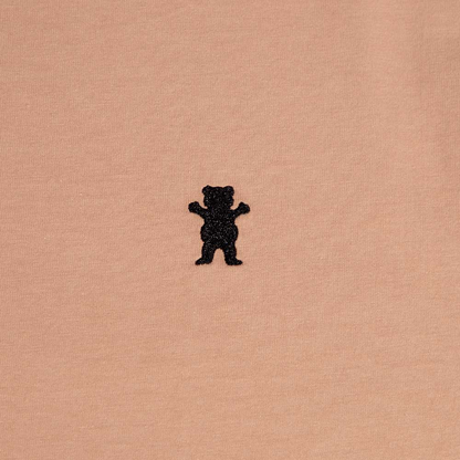 Polera Hombre Grizzly Griptape Embroidered OG Bear Beige