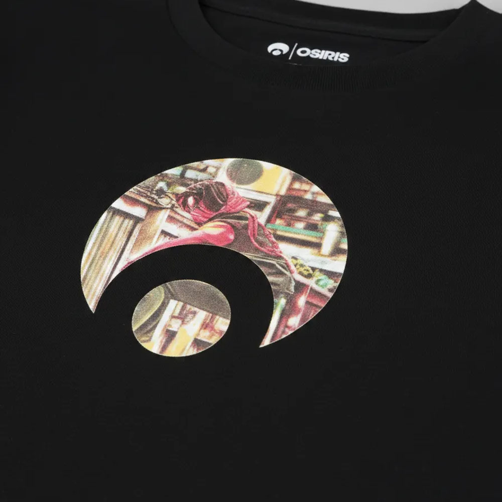 Polera Hombre Osiris Peacock Negro