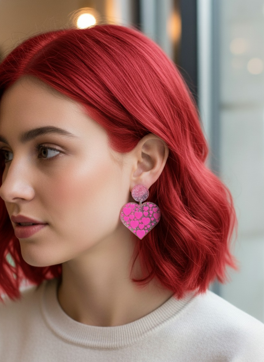 💖Aros Heart Pop ¡Recibe GRATIS su Estuche de Regalo!💖