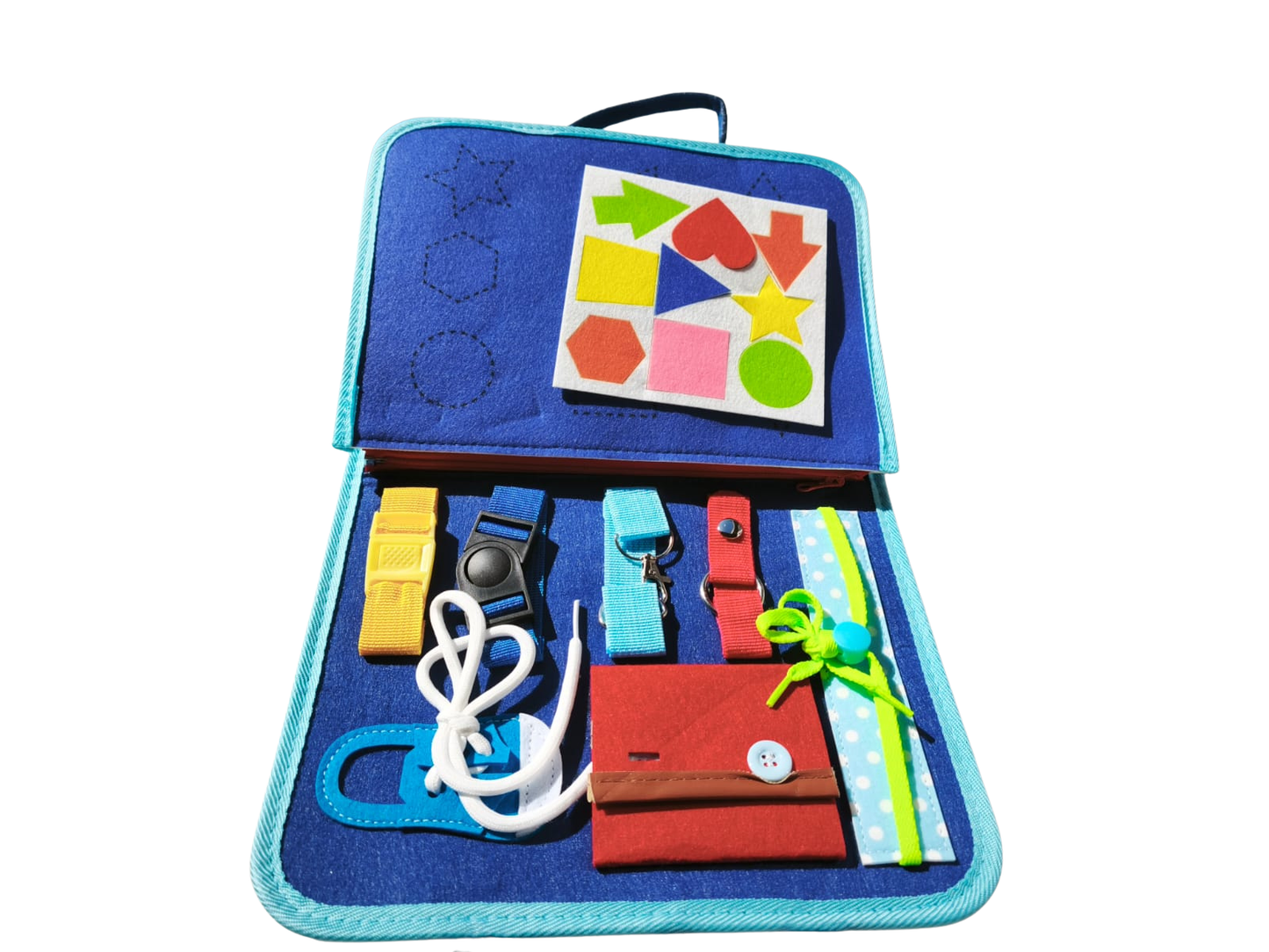 Maleta Sensorial Montessori Niño🦕📚✨