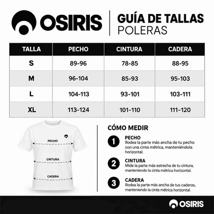 Polera Hombre Osiris Bear Negro