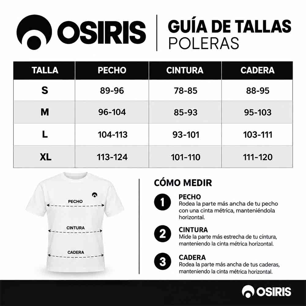 Polera Hombre Osiris Bear Gris