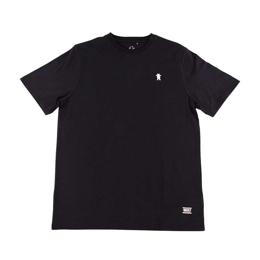 Polera Hombre Grizzly Griptape Embroidered OG Bear Negro