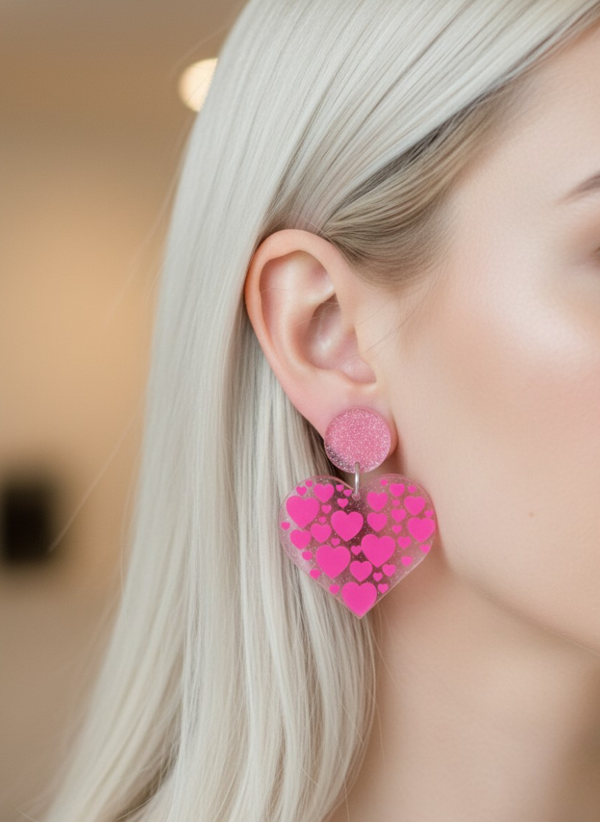 💖Aros Heart Pop ¡Recibe GRATIS su Estuche de Regalo!💖