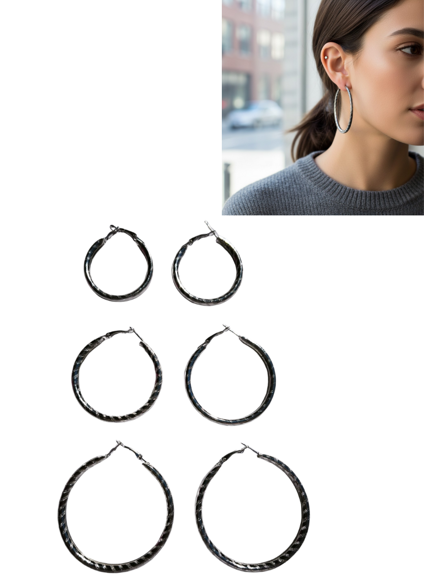 ✨Set de Argollas  ¡Recibe GRATIS su Estuche de Regalo!✨