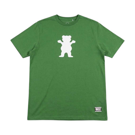 Polera Hombre Grizzly Griptape OG Bear Verde