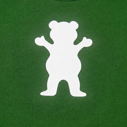 Polera Hombre Grizzly Griptape OG Bear Verde
