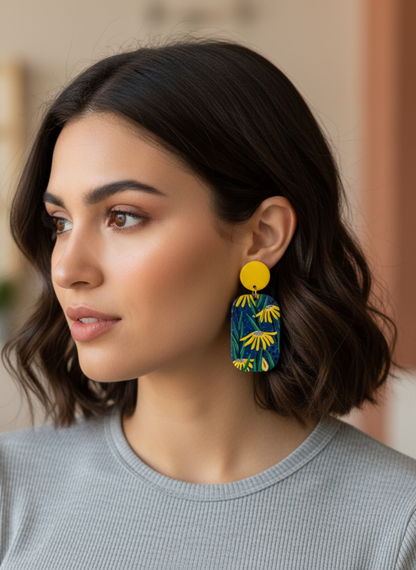 ✨Aros Campo de Estrellas ¡Recibe GRATIS su Estuche de Regalo!💙💛