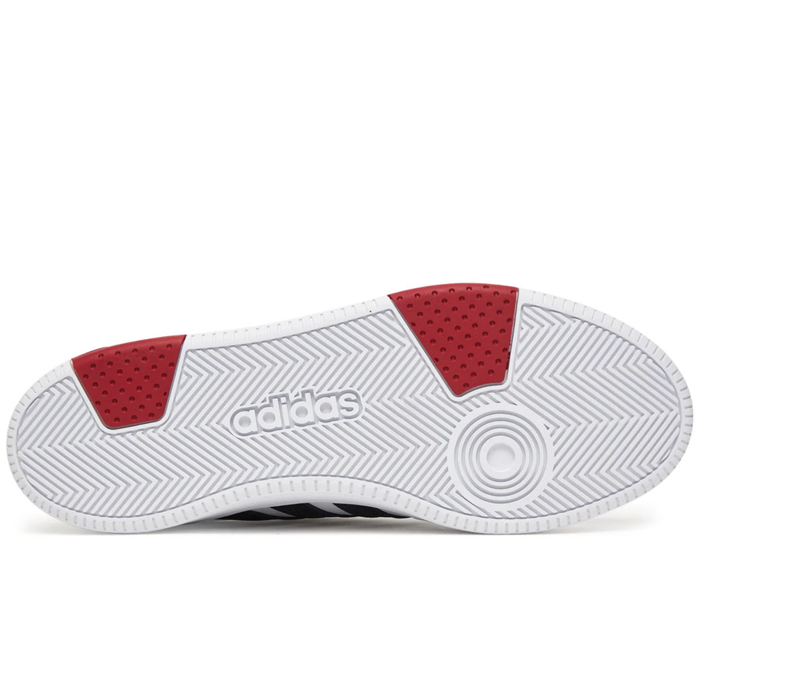 Zapatillas Adidas Hoops Classic Blanco Rojo