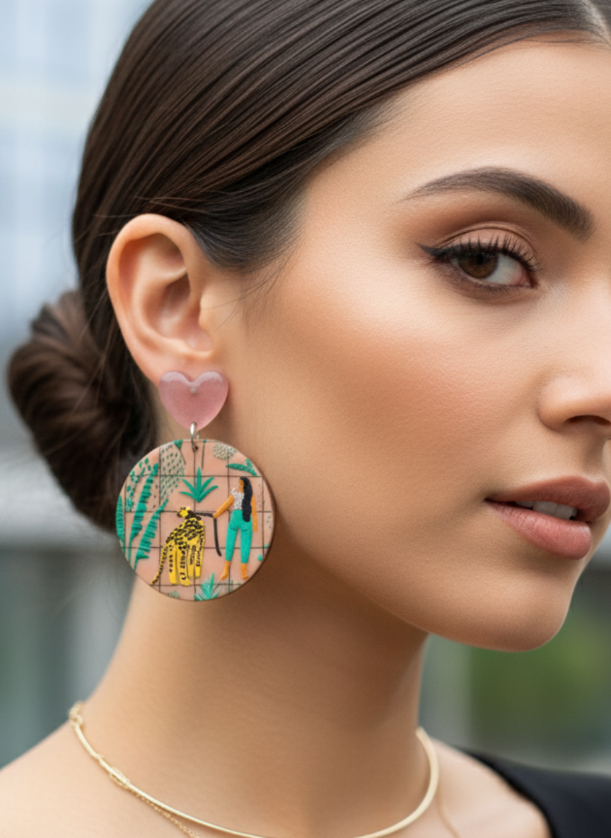 💚Aros Paseo Salvaje ¡Recibe GRATIS su Estuche de Regalo!🐆🌿