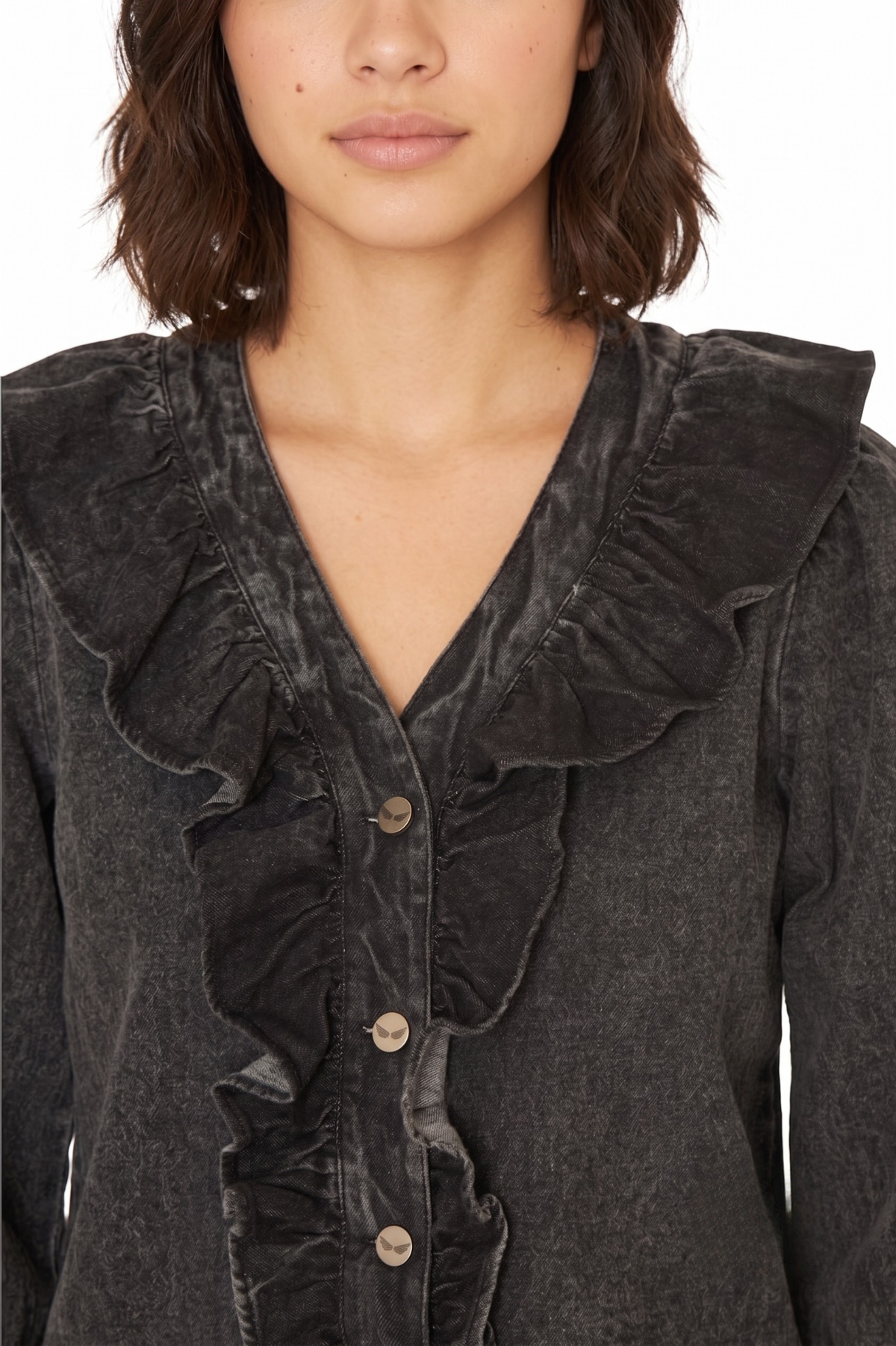 Blusa Celine Negra