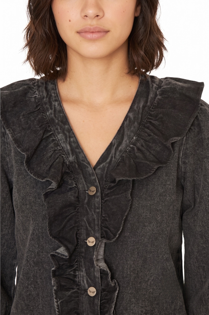 Blusa Celine Negra