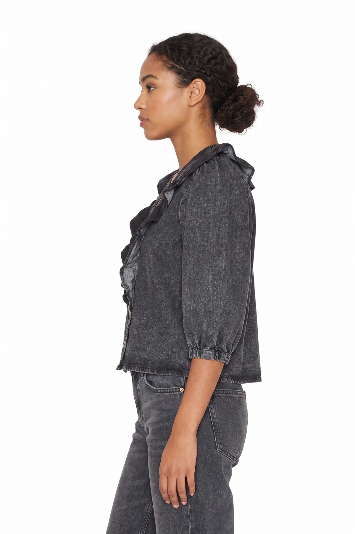 Blusa Celine Negra