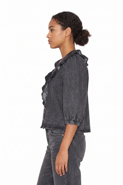 Blusa Celine Negra