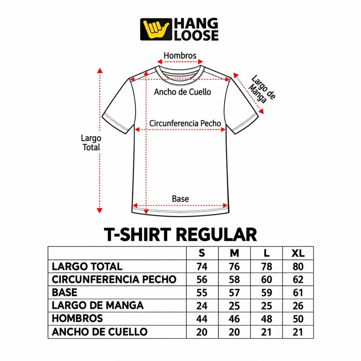 Polera Hombre T-Shirt Hang Loose Coffee Essencial
