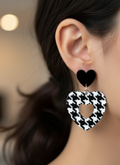 💘Aros Corazón que Robarán Miradas ¡Recibe GRATIS su Estuche de Regalo!😍