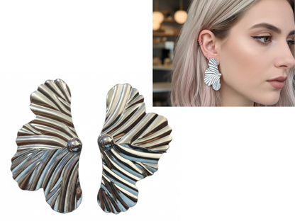 💓 Aros Estilo Vintage Texturizado 🎁