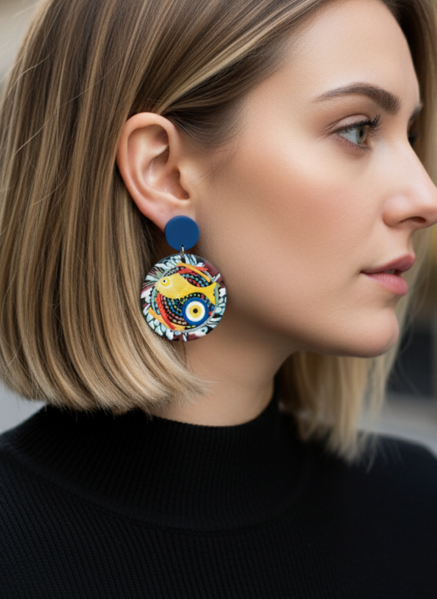 💖Aros Étnicos Modernos ¡Recibe GRATIS su Estuche de Regalo!💖