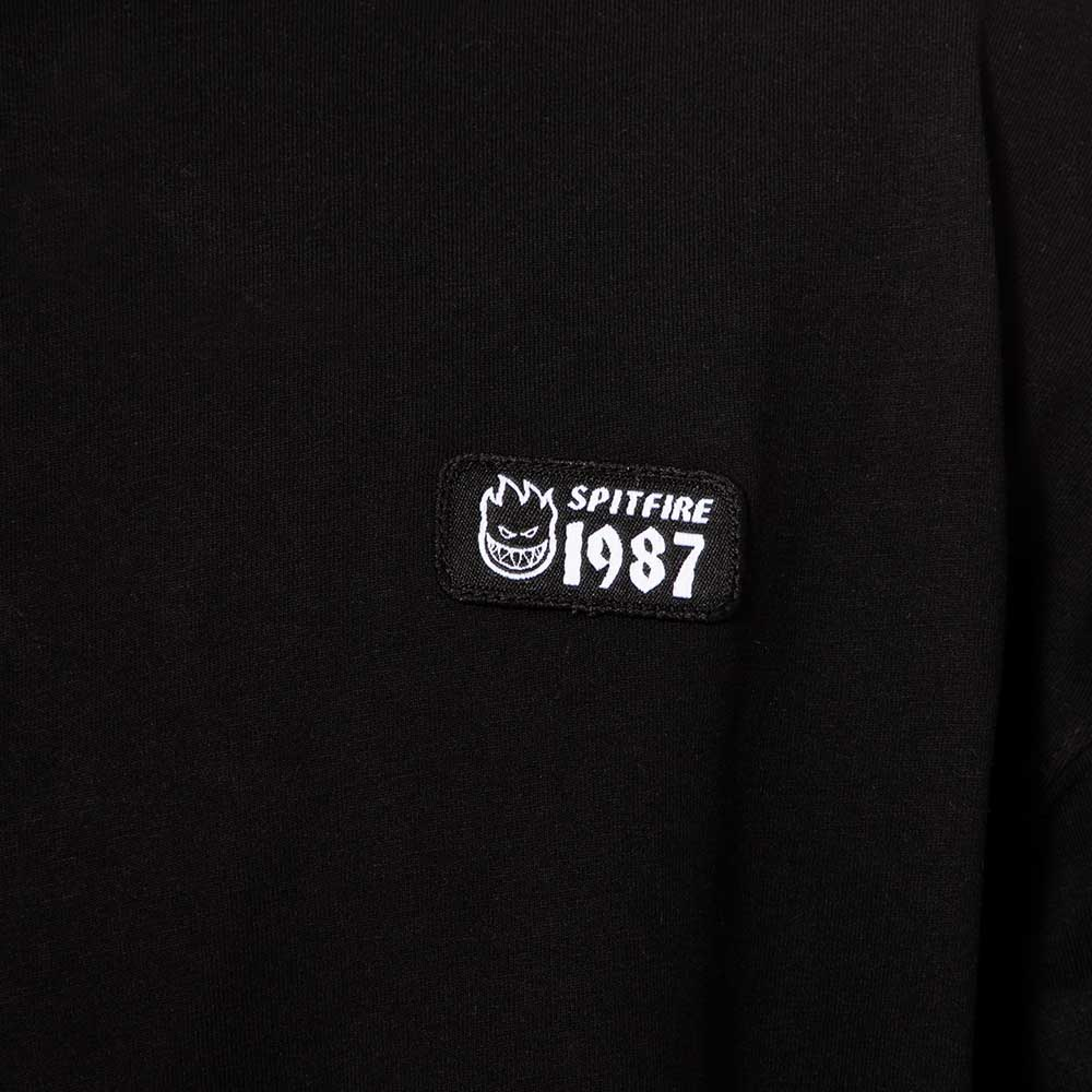 Polera Hombre Oversized Spitfire 1987 Grip State Negro