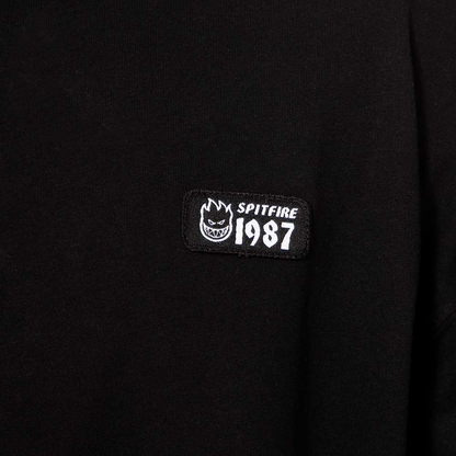 Polera Hombre Oversized Spitfire 1987 Grip State Negro