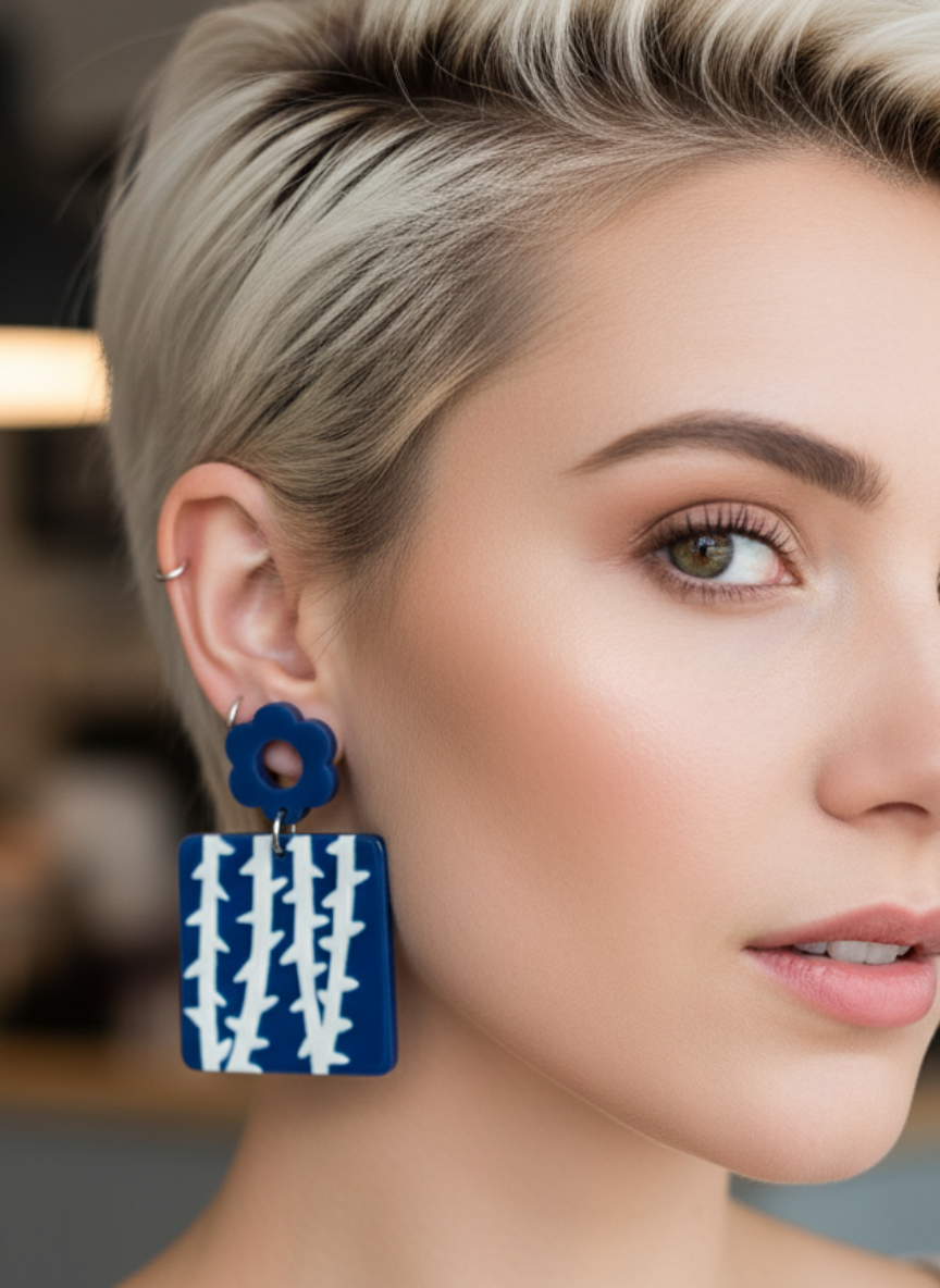 ✨Aros Blue Vibe ¡Recibe GRATIS su Estuche de Regalo!💙