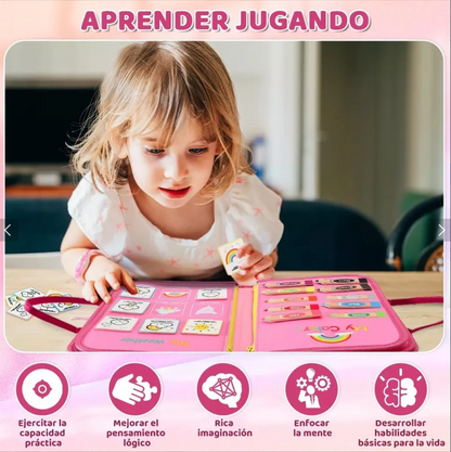 Maleta Sensorial Montessori Niña 🧸🎀💝