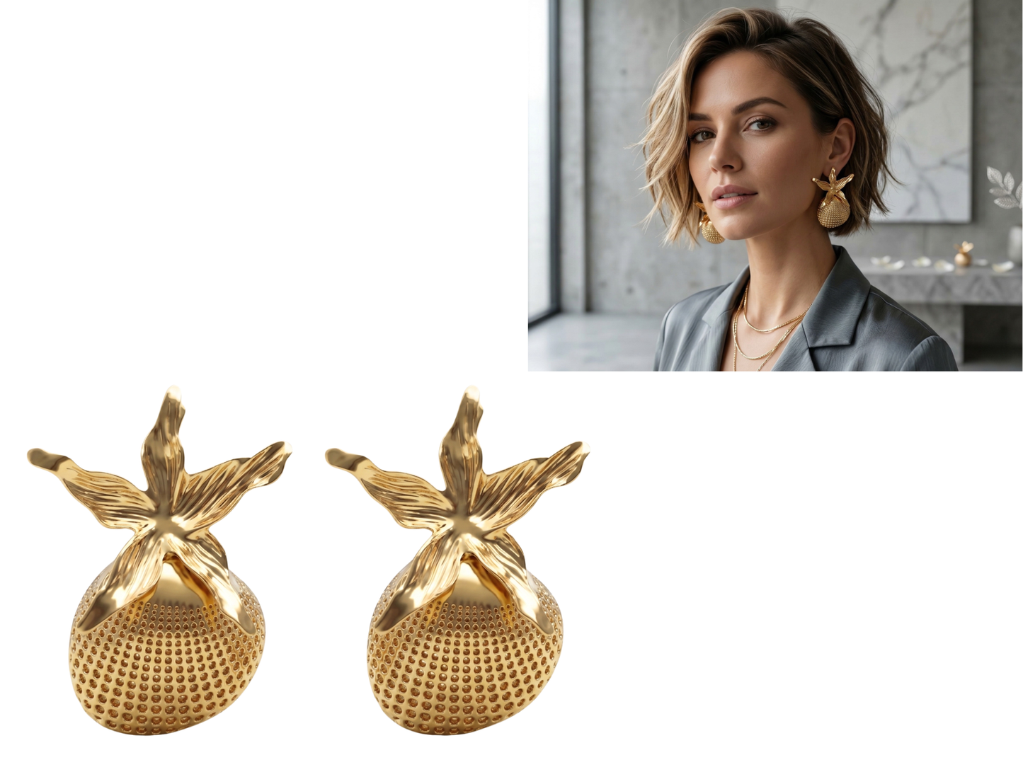 🫨Aros Golden Floral