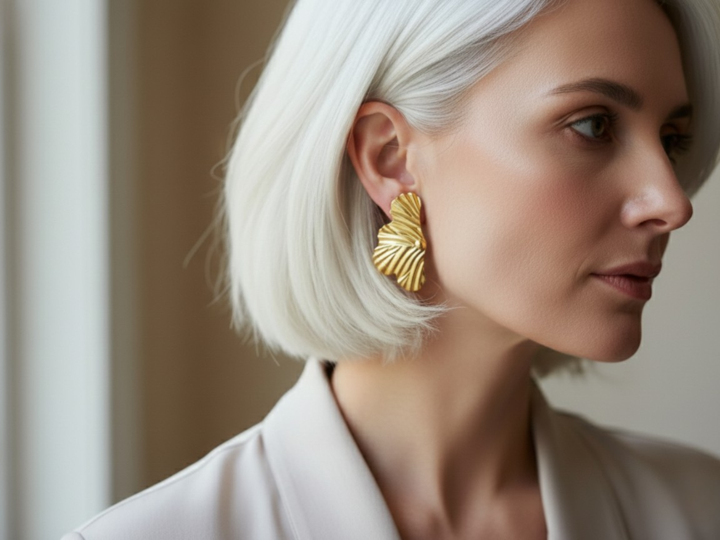 💓 Aros Estilo Vintage Texturizado 🎁
