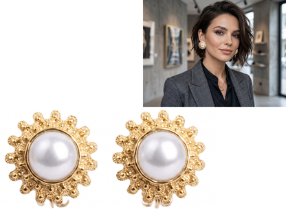 Aros Dorado !Incluye estuche de regalo! 💓