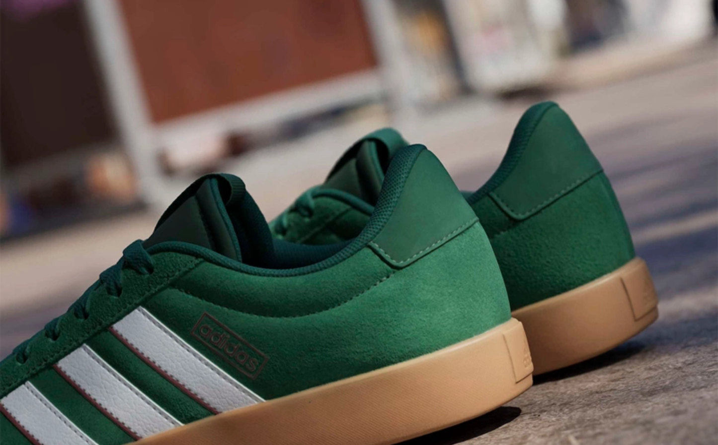 ZAPATILLAS HOMBRE ADIDAS CASUALES VERDE VL COURT 3.0 CUERO