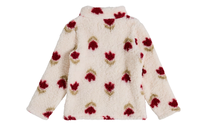 Polerón Polar Sherpa Peludo Estampado