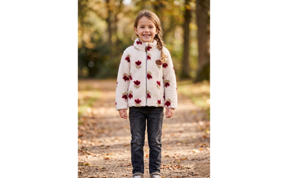 Polerón Polar Sherpa Peludo Estampado