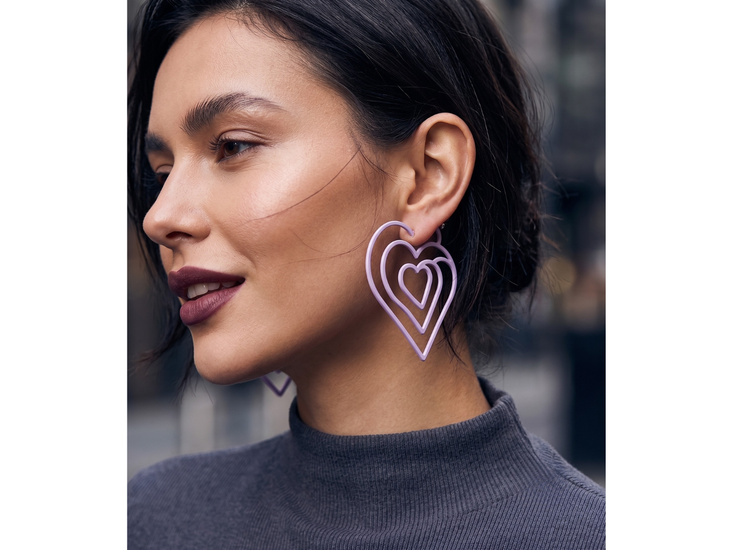 Aros Tendencia Lila 💜
