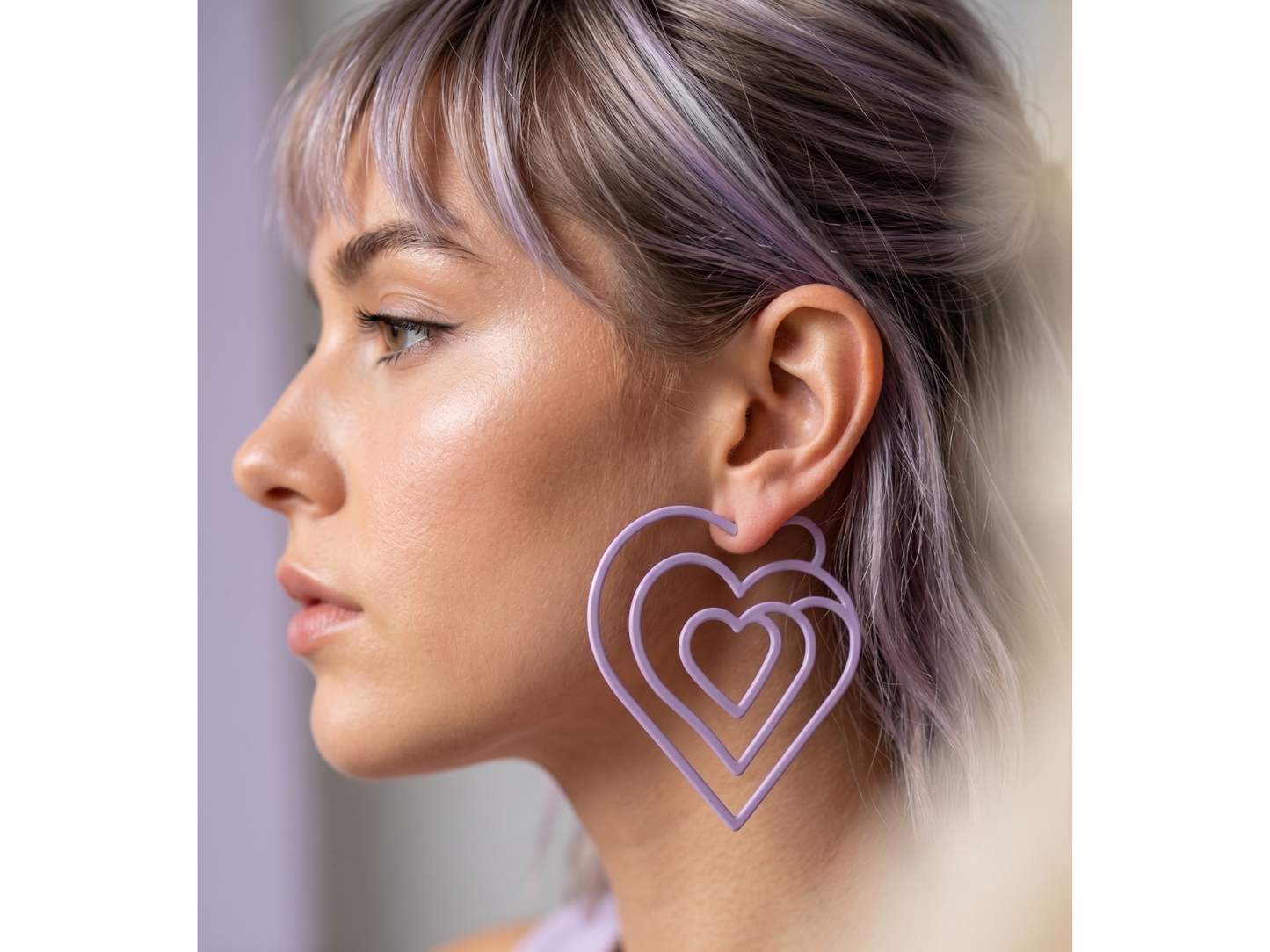Aros Tendencia Lila 💜