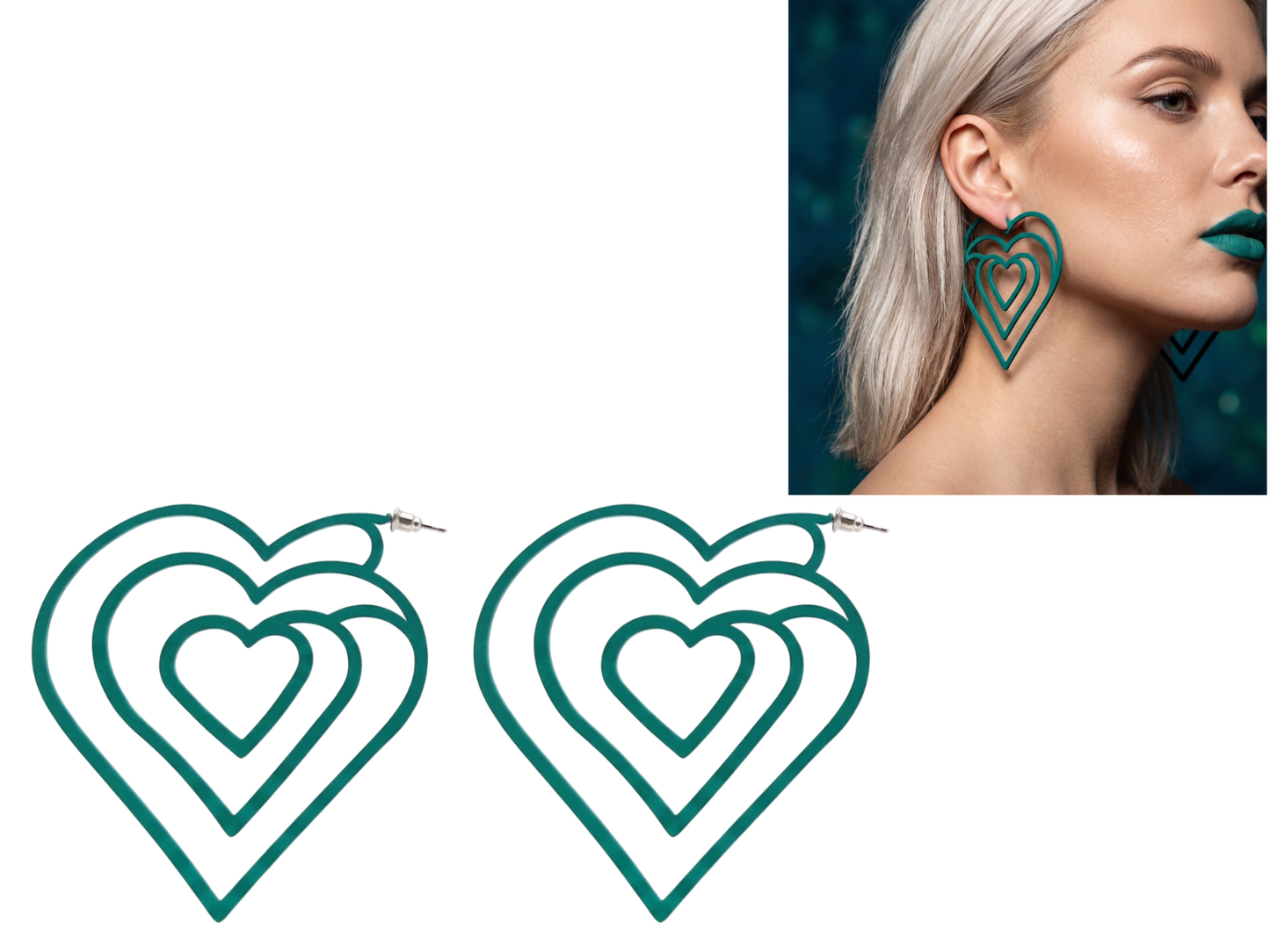 Aros Tendencia Verde 💚