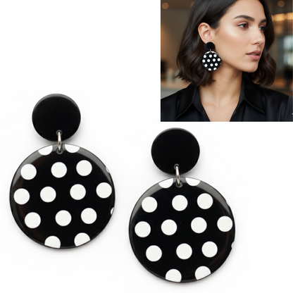 💓Aros Retro que Vuelven a Ser Tendencia ¡Recibe GRATIS su Estuche de Regalo!🖤🤍